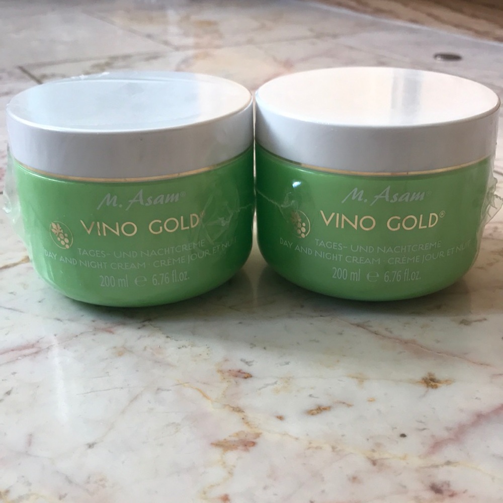 M Asam Vino Gold Day and Night Creme BUNDLE OF 2